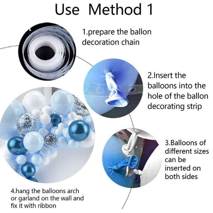 104pcs Balloon Arch Set Garland Birthday Party Wedding Baby Shower Decoration - Go2buy Australia