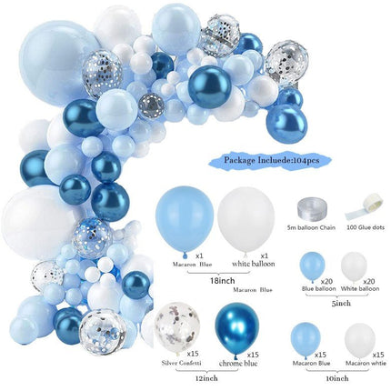 104pcs Balloon Arch Set Garland Birthday Party Wedding Baby Shower Decoration - Go2buy Australia
