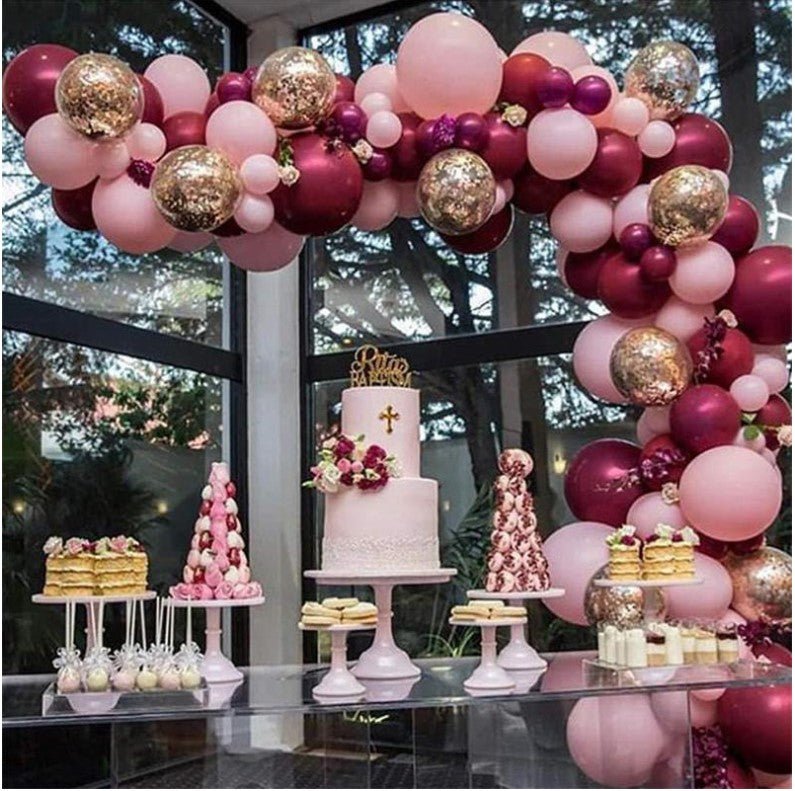 106pcs Balloon Arch Set Garland Birthday Party Wedding Baby Shower Decoration - Go2buy Australia