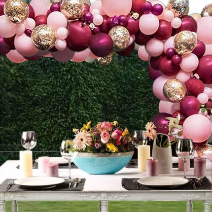 106pcs Balloon Arch Set Garland Birthday Party Wedding Baby Shower Decoration - Go2buy Australia