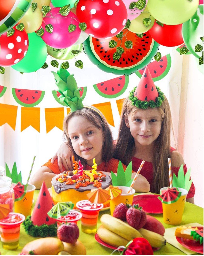 107pcs Balloon Arch Set Watermelon Birthday Party Wedding Baby Shower Decoration - Go2buy Australia