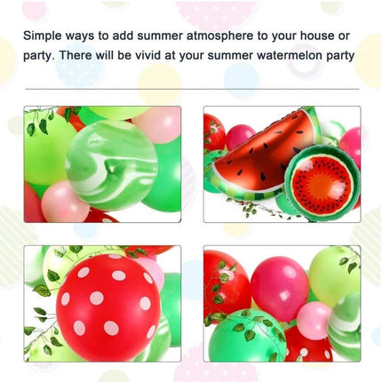 107pcs Balloon Arch Set Watermelon Birthday Party Wedding Baby Shower Decoration - Go2buy Australia