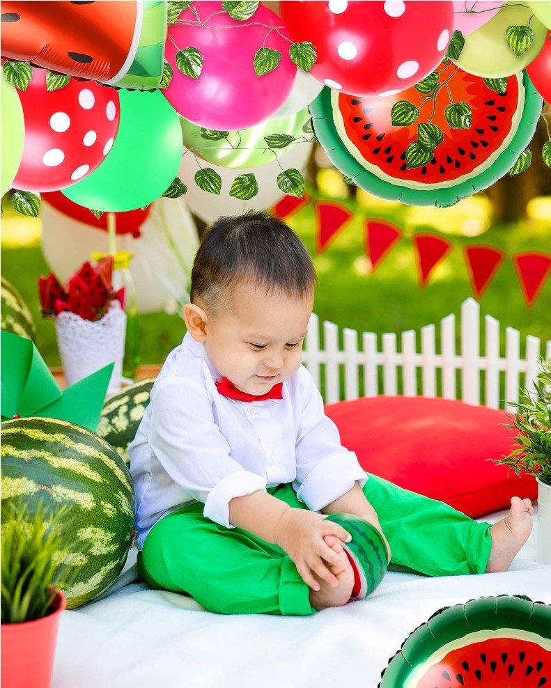 107pcs Balloon Arch Set Watermelon Birthday Party Wedding Baby Shower Decoration - Go2buy Australia