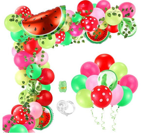 107pcs Balloon Arch Set Watermelon Birthday Party Wedding Baby Shower Decoration - Go2buy Australia