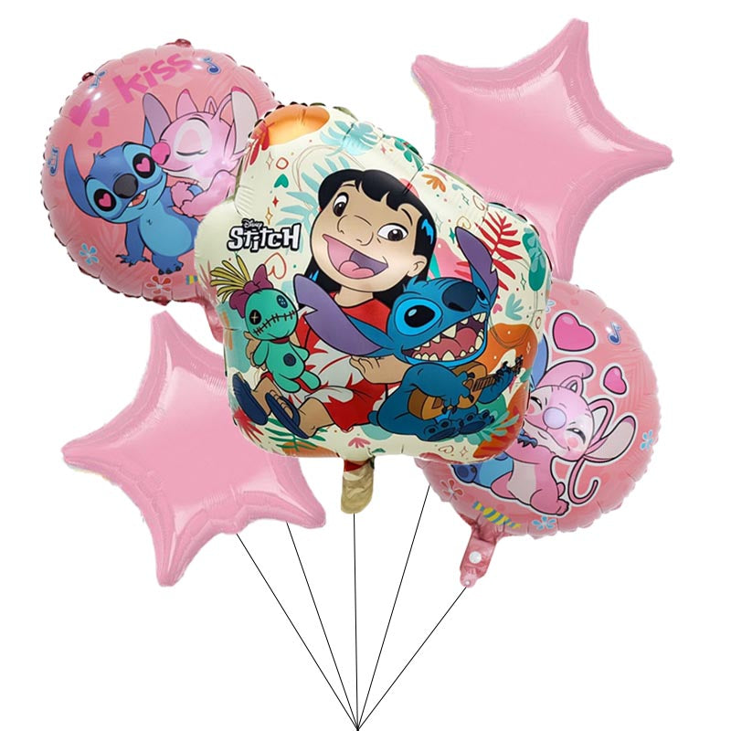 Lilo & Stitch Birthday Balloon Kit for Kids' Party Decor