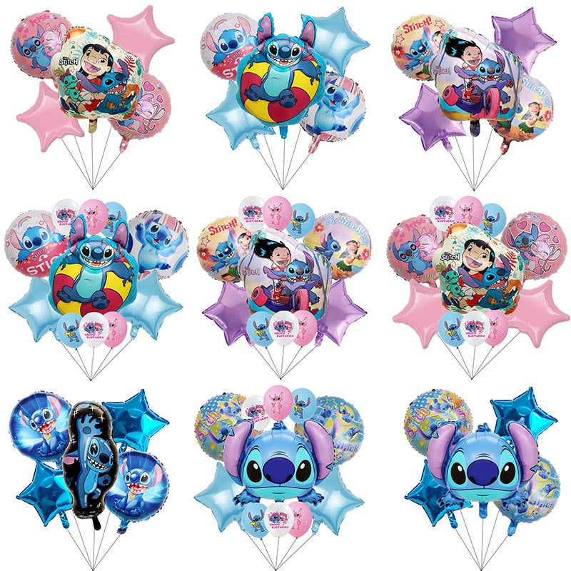 Lilo & Stitch Birthday Balloon Kit for Kids' Party Decor
