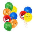 Cartoon Pokemon Pikachu Helium Balloon Birthday Set Party Decoration(10PCS)