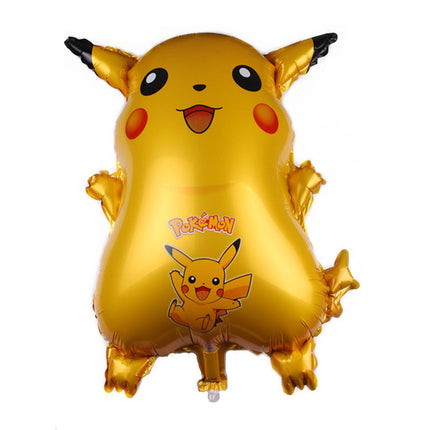 Cartoon Pokemon Pikachu Helium Balloon Birthday Set Party Decoration(14PCS)