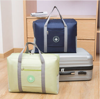 Buy random-color Oxford Foldable Waterproof Travel Clothes Organizer Storage Suitcase Luggage Bag