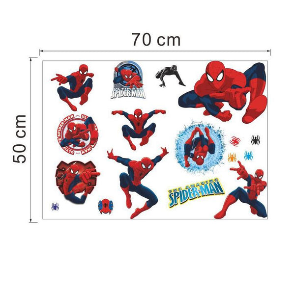 DIY Wall Stickers Removable The Avengers Spider Man Broken Wall Kid Boy Room (Copy)