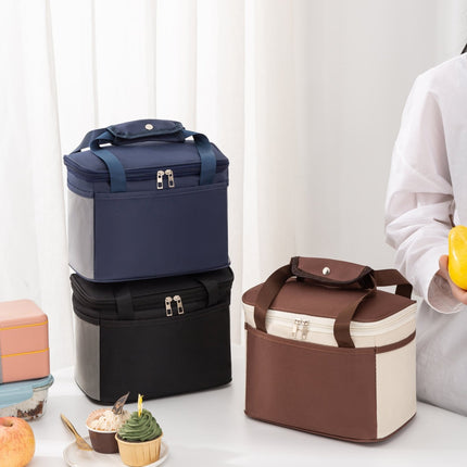 2 Sizes Large Portable Oxford Thermal Cooler Lunch Box Carry Picnic Storage Bag - Go2buy Australia