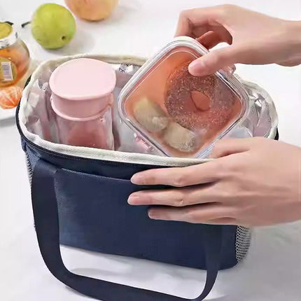 2 Sizes Large Portable Oxford Thermal Cooler Lunch Box Carry Picnic Storage Bag - Go2buy Australia