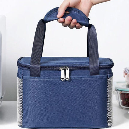 2 Sizes Large Portable Oxford Thermal Cooler Lunch Box Carry Picnic Storage Bag - Go2buy Australia
