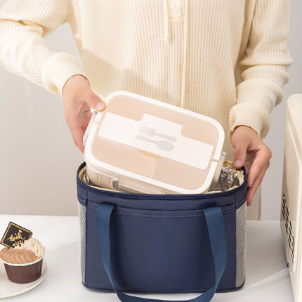 2 Sizes Large Portable Oxford Thermal Cooler Lunch Box Carry Picnic Storage Bag - Go2buy Australia