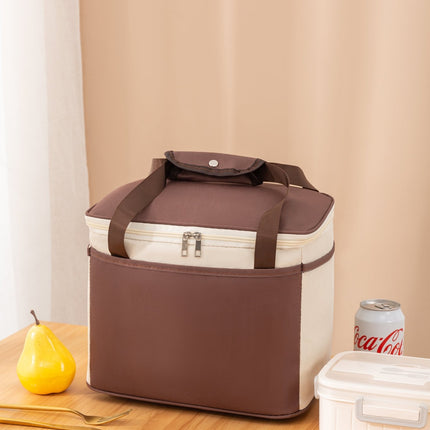2 Sizes Large Portable Oxford Thermal Cooler Lunch Box Carry Picnic Storage Bag - Go2buy Australia