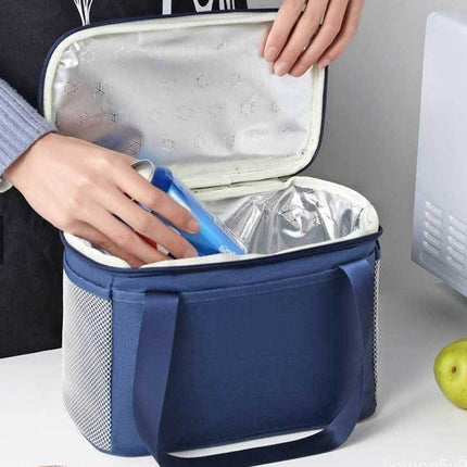 2 Sizes Large Portable Oxford Thermal Cooler Lunch Box Carry Picnic Storage Bag - Go2buy Australia