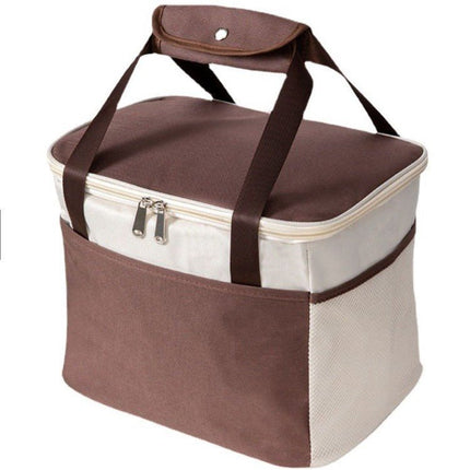 2 Sizes Large Portable Oxford Thermal Cooler Lunch Box Carry Picnic Storage Bag - Go2buy Australia