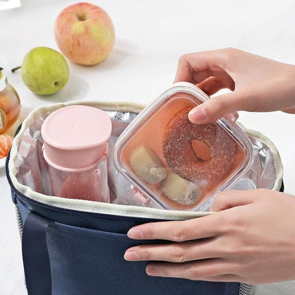 2 Sizes Large Portable Oxford Thermal Cooler Lunch Box Carry Picnic Storage Bag - Go2buy Australia