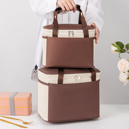 2 Sizes Large Portable Oxford Thermal Cooler Lunch Box Carry Picnic Storage Bag - Go2buy Australia