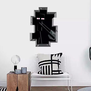 3D Gaming Wall Art Stickers MINE Home Decor Decals PVC Kids Room Game Poster J