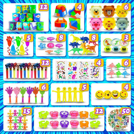206-Piece Kids Fidget Toy Party Favour & Classroom Reward Set - Go2buy Australia