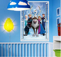 Disney Frozen Elsa Anna Wall Sticker Window Removable Kid Girl Room Decor