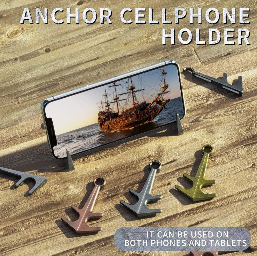 Magnetic Anchor Mobile Tablet Holder Stand Desktop Mount Travel Mini Portable