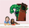 3D Wall Stickers Removable The Avengers Hulk Broken Wall Kid Boy Room