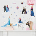 Disney Frozen Elsa Anna Wall Sticker Removable Kid Girl Room Decor