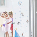 Frozen Elsa Anna Wall Sticker Removable Broken Wall Kid Girl Room Decal Height