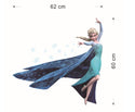 Disney Cartoon Frozen Elsa Snow Wall Sticker Removable Kids Girl Room Decor