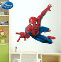 3D Wall Stickers Removable The Avengers Spider Man Broken Wall Kid Boy Room