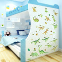 Glow In The Dark Dinosaur World Wall Decal Sticker Ceiling Home Room Decor