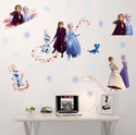 Frozen Elsa Anna Wall Stickers Removable Broken Wall Kid Girl Room Decal L