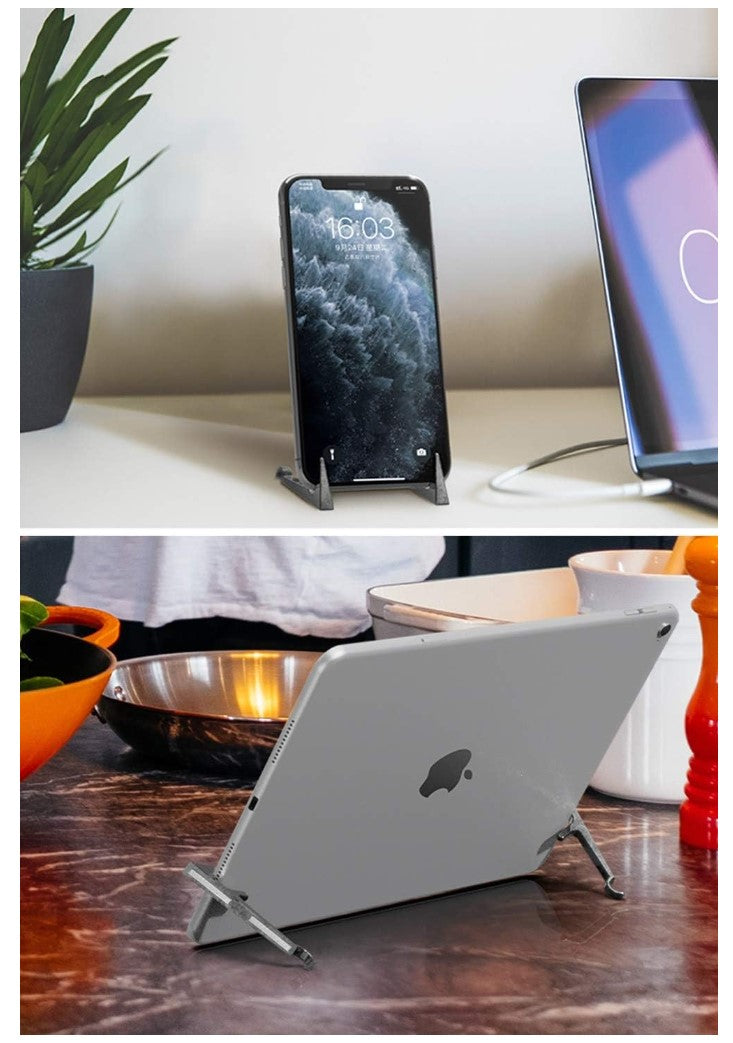 Magnetic Anchor Mobile Tablet Holder Stand Desktop Mount Travel Mini Portable