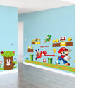 DIY Wall Stickers Removable Super Mario Game Kids Mural Room Decal Gift Vinyl