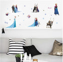 Disney Frozen Elsa Anna Wall Sticker Removable Kid Girl Room Decor