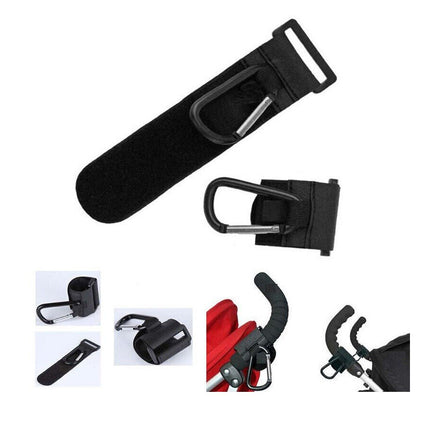 4x Pram Hook Baby Kids Stroller Hooks Shopping Bag Clip Carrier Pushchair Hanger - Go2buy Australia