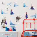 Frozen Elsa Anna Wall Stickers Removable Broken Wall Kid Girl Room Decor