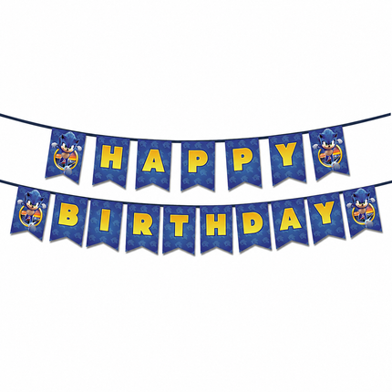 Cartoon Sonic The Hedgehog Foil Helium Balloon Set Birthday Party Decoration