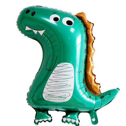 5PCS Dinosaur Balloons Star Foil Balloon Birthday Party Decoration Set - Go2buy Australia