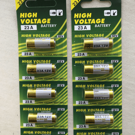 5x Alkaline 12V LR23A/LR27A Cell Batteries Remote Alarm Cemera - Go2buy Australia