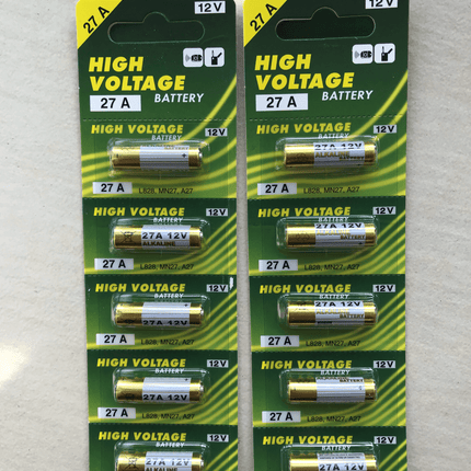 5x Alkaline 12V LR23A/LR27A Cell Batteries Remote Alarm Cemera - Go2buy Australia