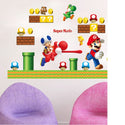 DIY Wall Stickers Removable Super Mario Game Kids Mural Room Decal Gift Vinyl