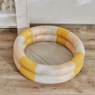 Buy yellow-strip Inflatable Swimming Pool Portable Thickened PVC Indoor Outdoor For Baby Toddlers