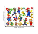 DIY Wall Stickers Removable Super Mario Game Kids Mural Room Decal Gift Vinyl