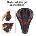 Upgrade Silicone Gel Cycling Seat Cushion Bike Saddle Pad Memory Foam Soft Cover