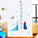 Frozen Elsa Anna Wall Sticker Removable Broken Wall Kid Girl Room Decal Height