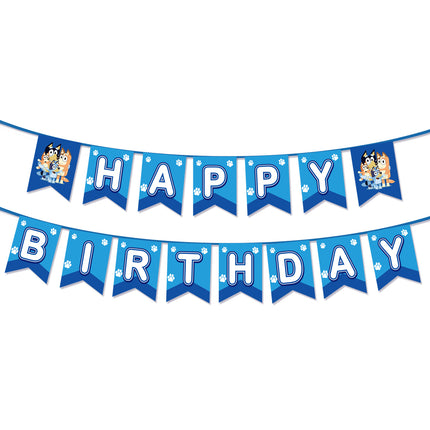 Bluey Happy Birthday Pre-Strung Party Banner