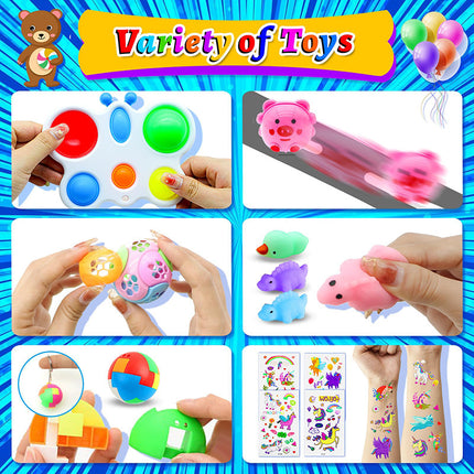 206-Piece Kids Fidget Toy Party Favour & Classroom Reward Set
